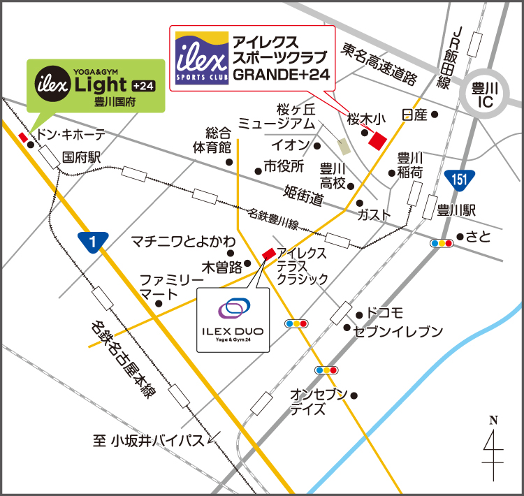 アイレクス豊川用MAP