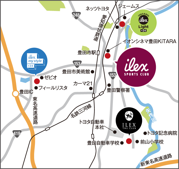アイレクス豊田用MAP