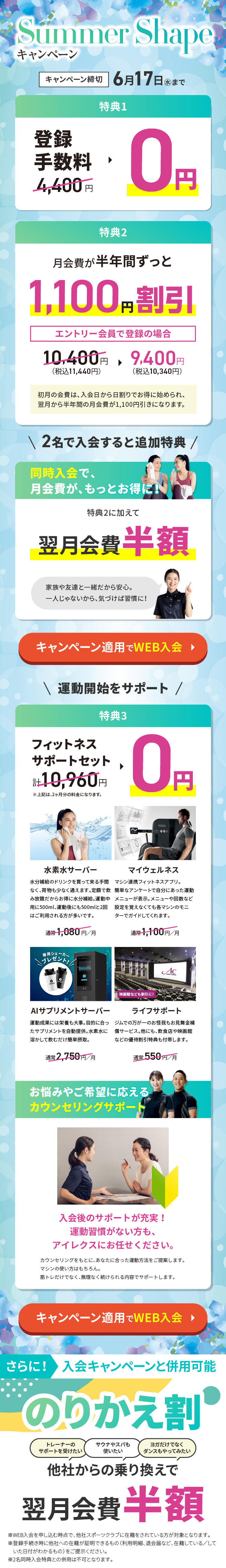 キャンペーン詳細