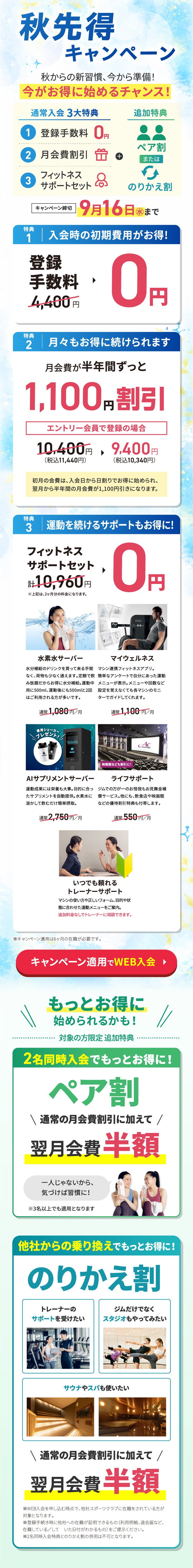 キャンペーン詳細