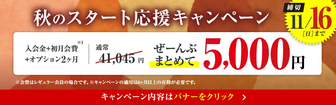 11月前半キャンペーンバナー_J版