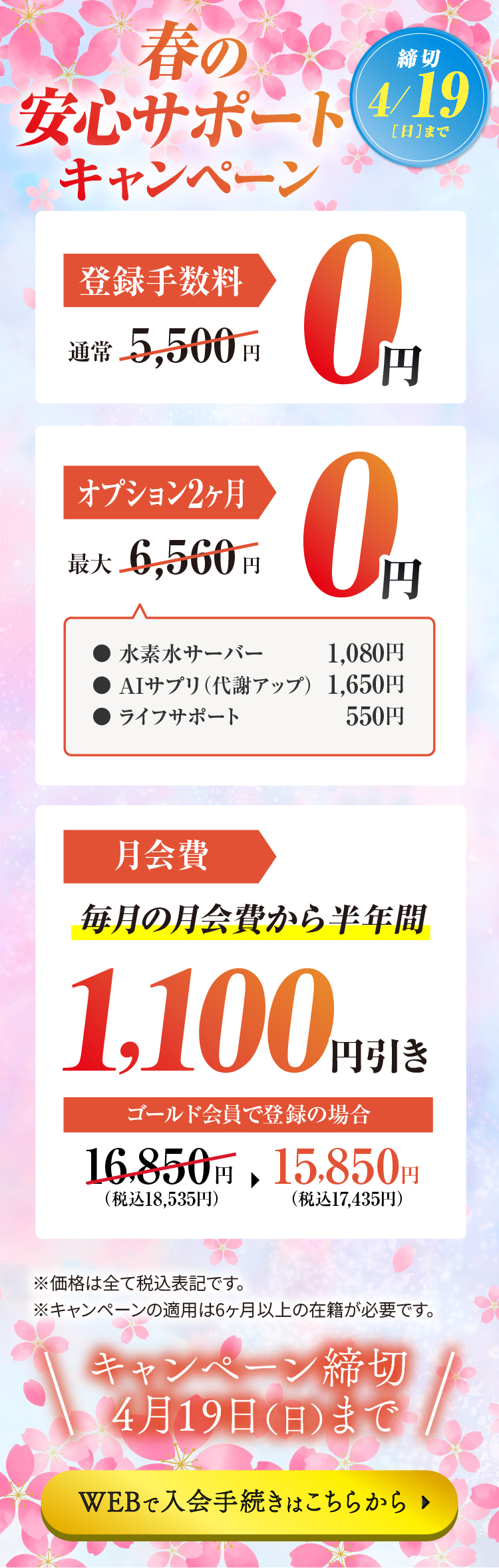 キャンペーン詳細