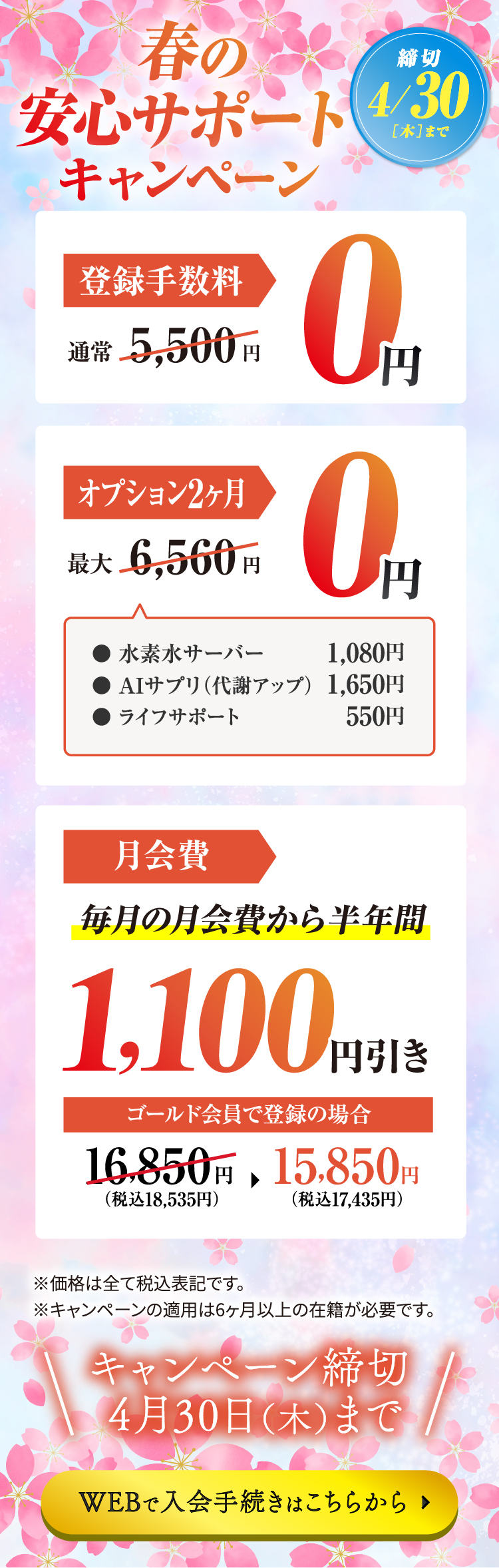 キャンペーン詳細