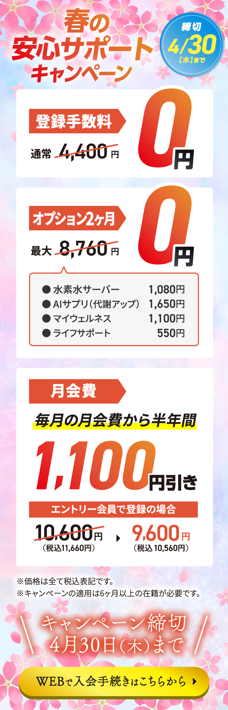 キャンペーン詳細