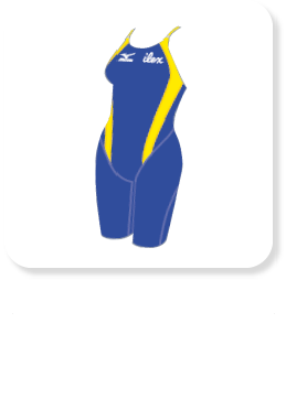 女子オリジナル水着 110〜150／4,000円（税抜） S〜L／5,000円（税抜）