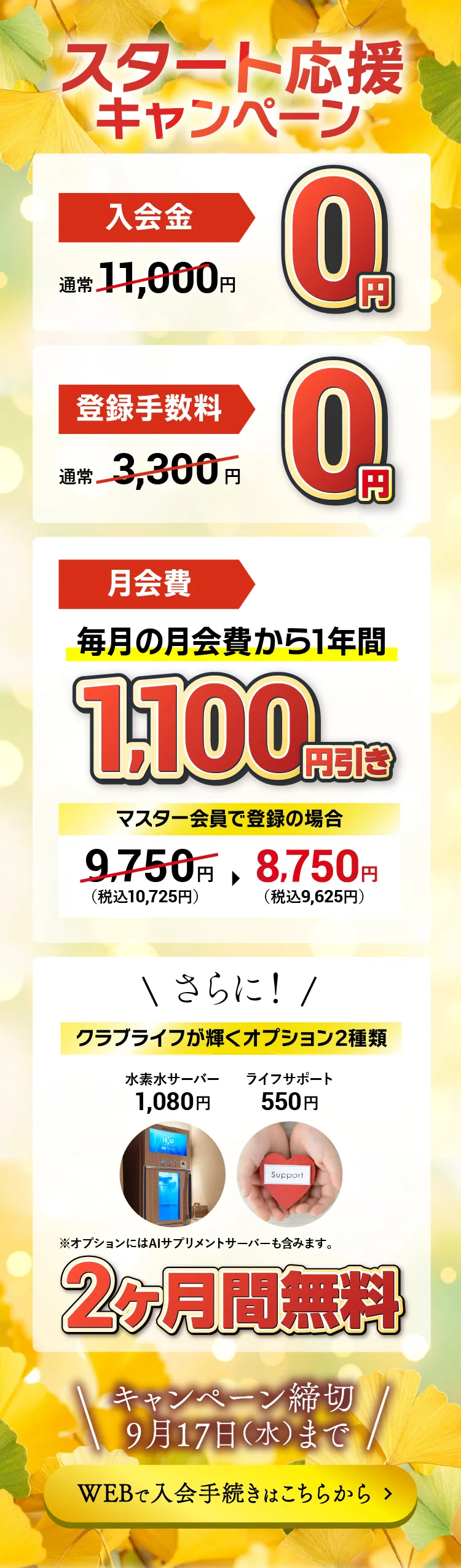 キャンペーン詳細