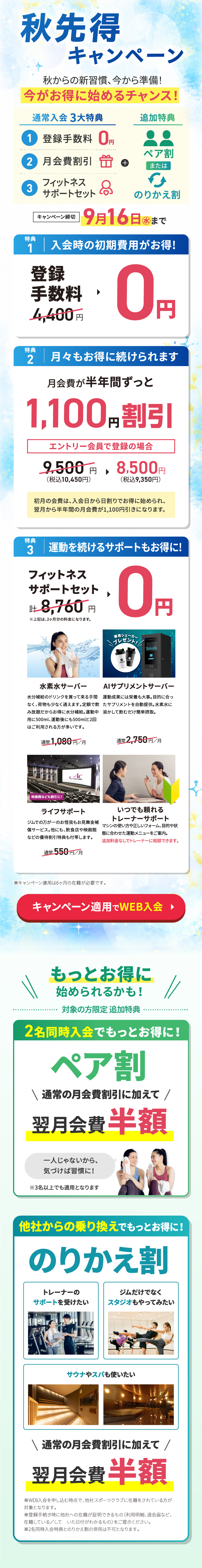 キャンペーン詳細