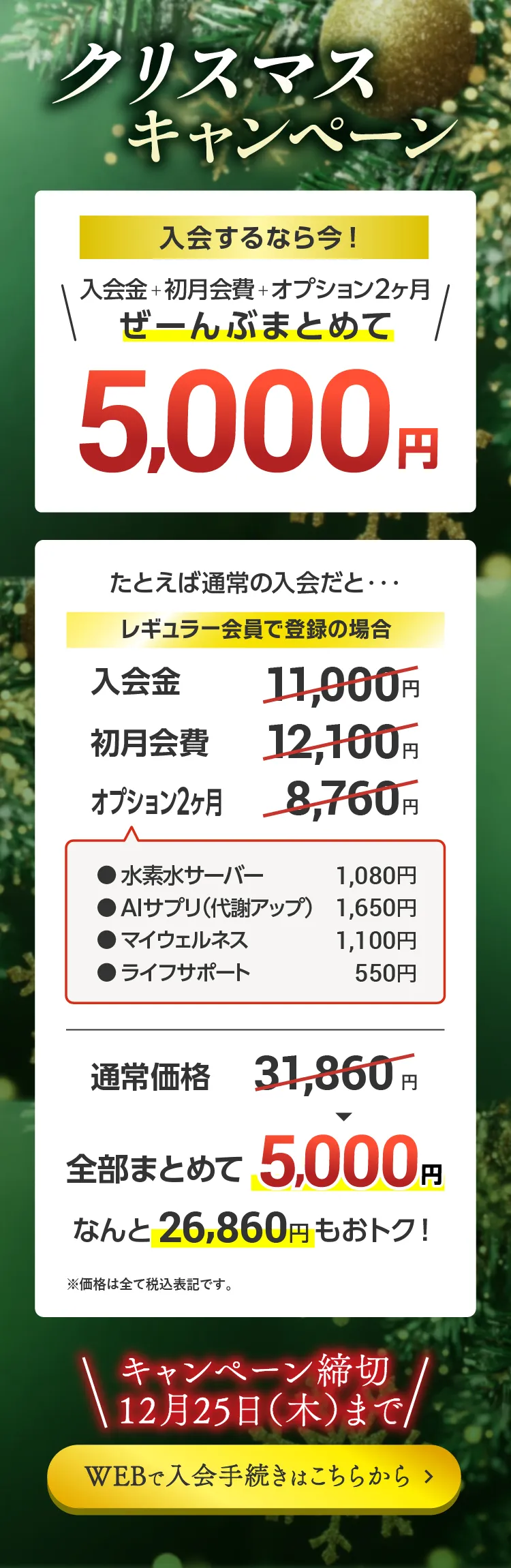 キャンペーン詳細